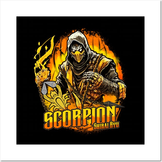 Scorpion Wall Art by Brom Store